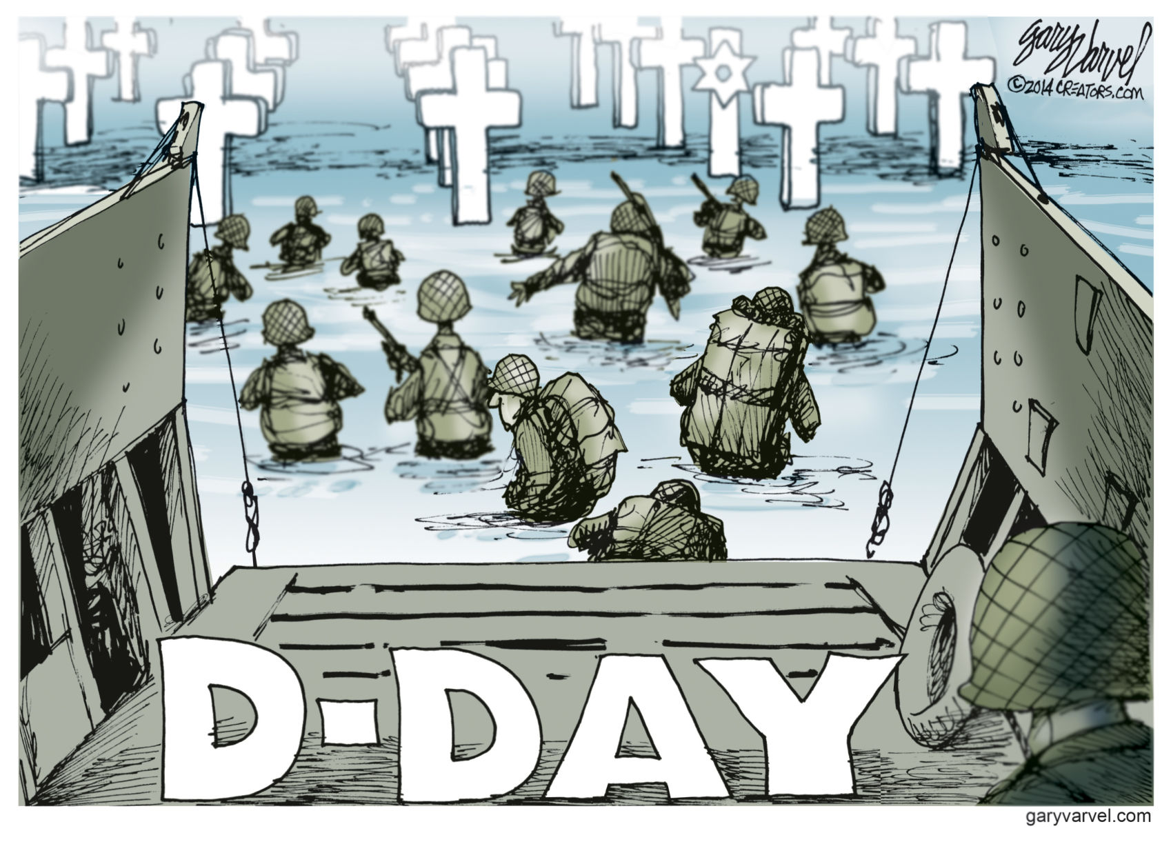 The latest editorial cartoon